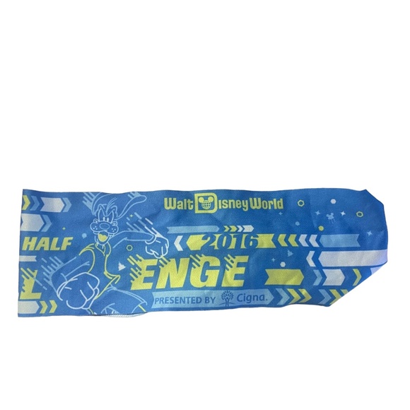 2016 Disney runDisney WDW Goofy's Race  & A Half Challenge Bondi Band Headband - Picture 3 of 3